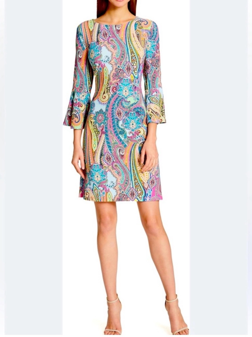 Tommy Hilfiger Multicolor Paisley Dress